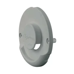 Truma Wanddoorvoer rooster licht grijs