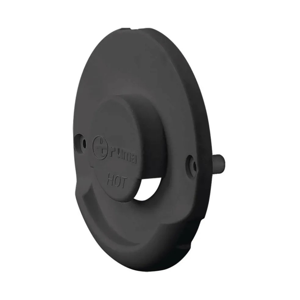 Truma Wanddoorvoer rooster zwart