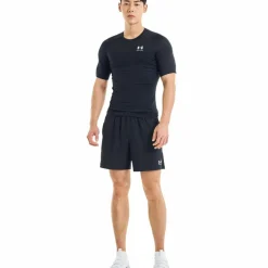 Under Armour HeatGear SS shirt heren black white