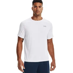 Under Armour  Tech 2.0 sportshirt heren white overcast grey