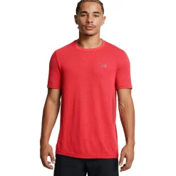 Under Armour  Vanish Seamless shirt heren racer red cardinal
