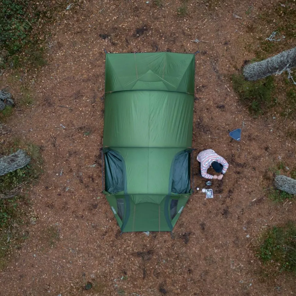 Vango Omega 350 lichtgewicht tunneltent green