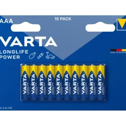 Varta Longlife Power Alkaline AAA batterij 10-pack