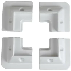 Velleman Hoeksteunen voor zonnepaneel wit