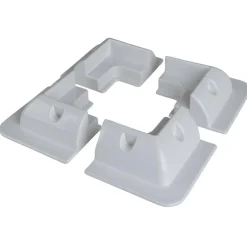 Velleman Hoeksteunen voor zonnepaneel wit