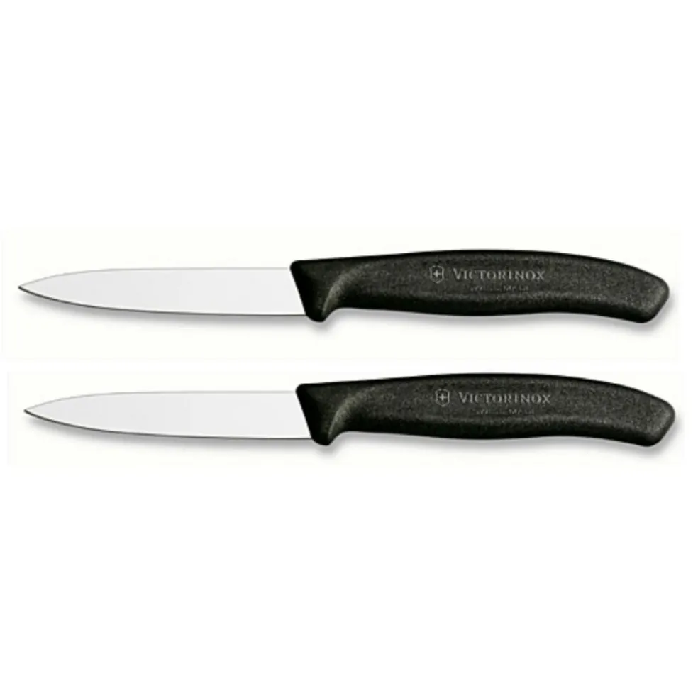 Victorinox Groente/schilmes zwart 2 stuks