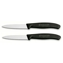 Victorinox Kartel groente/schilmes zwart 2 stuks