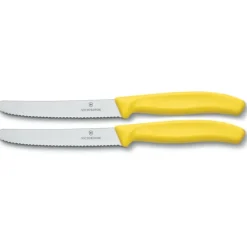 Victorinox Tafelmes geel 2 stuks