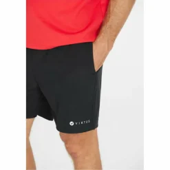 VIRTUS Zayne 2-in-1 short heren black