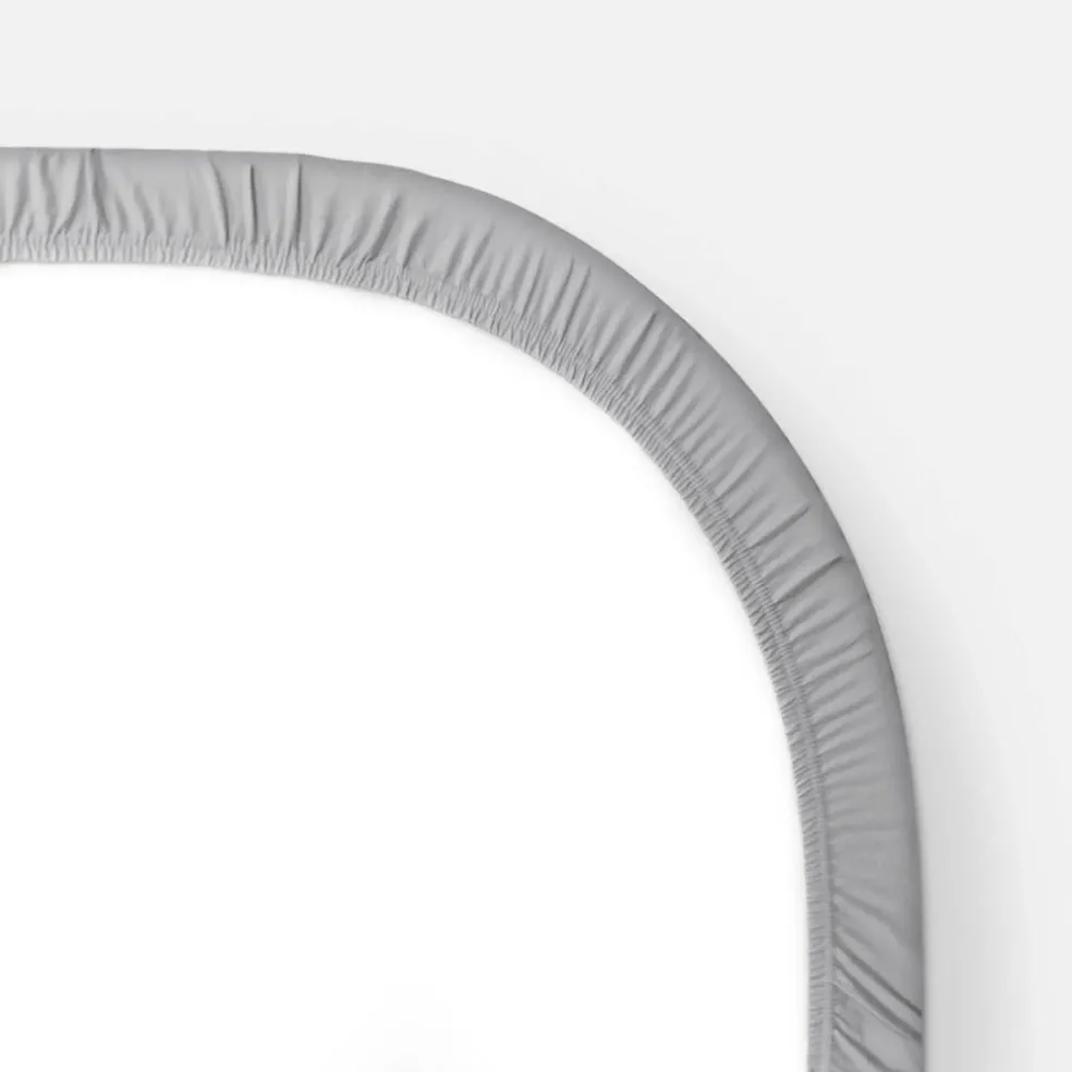 Walra Travel Jersey hoeslaken Queens bed grijs