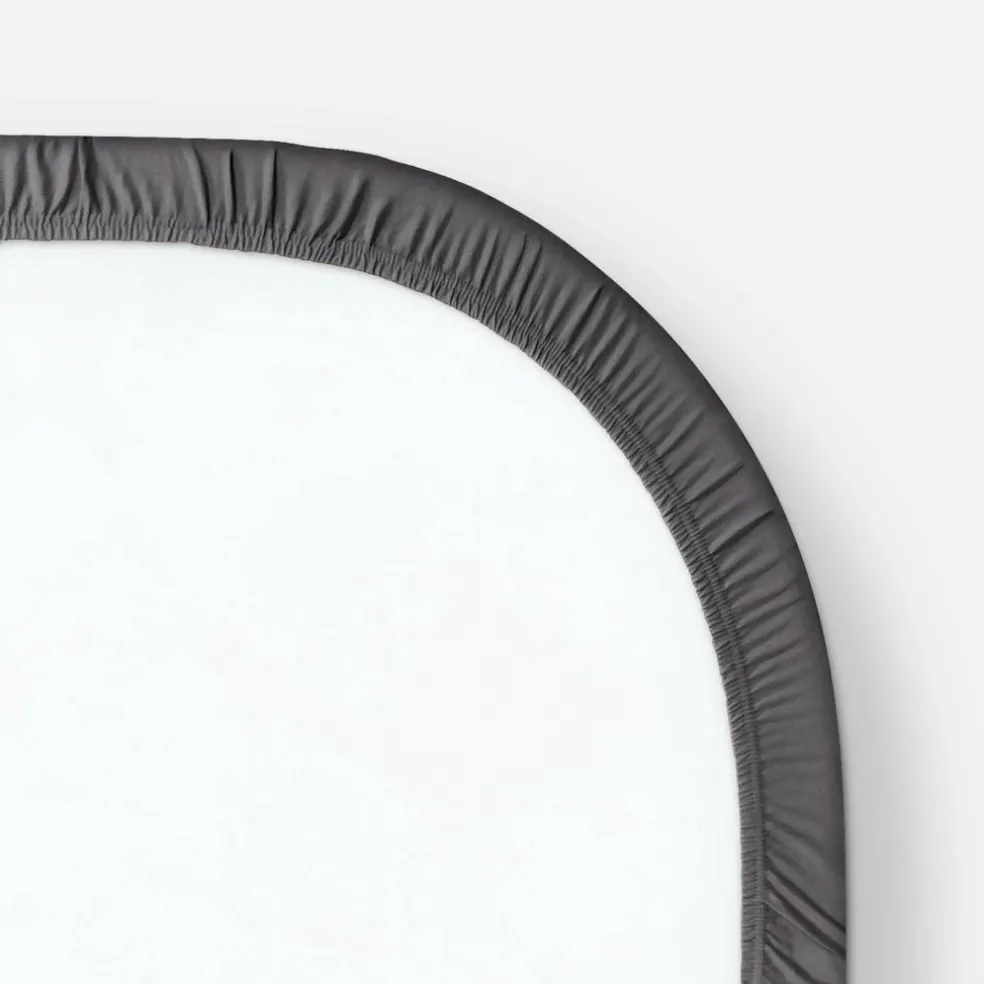 Walra Travel Jersey hoeslaken Queens bed antraciet