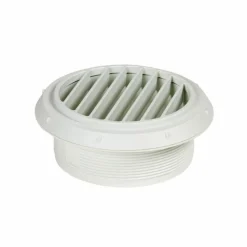 Webasto luchtuitblaasrooster 90 graden 90 mm wit
