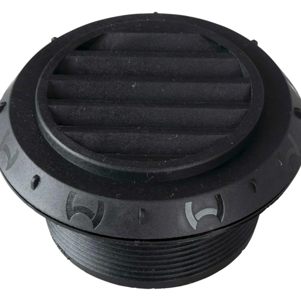 Webasto luchtuitblaasrooster 45 graden 60 mm zwart