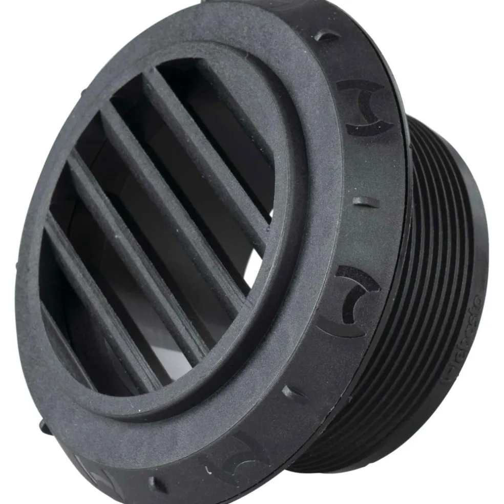 Webasto luchtuitblaasrooster 45 graden 60 mm zwart