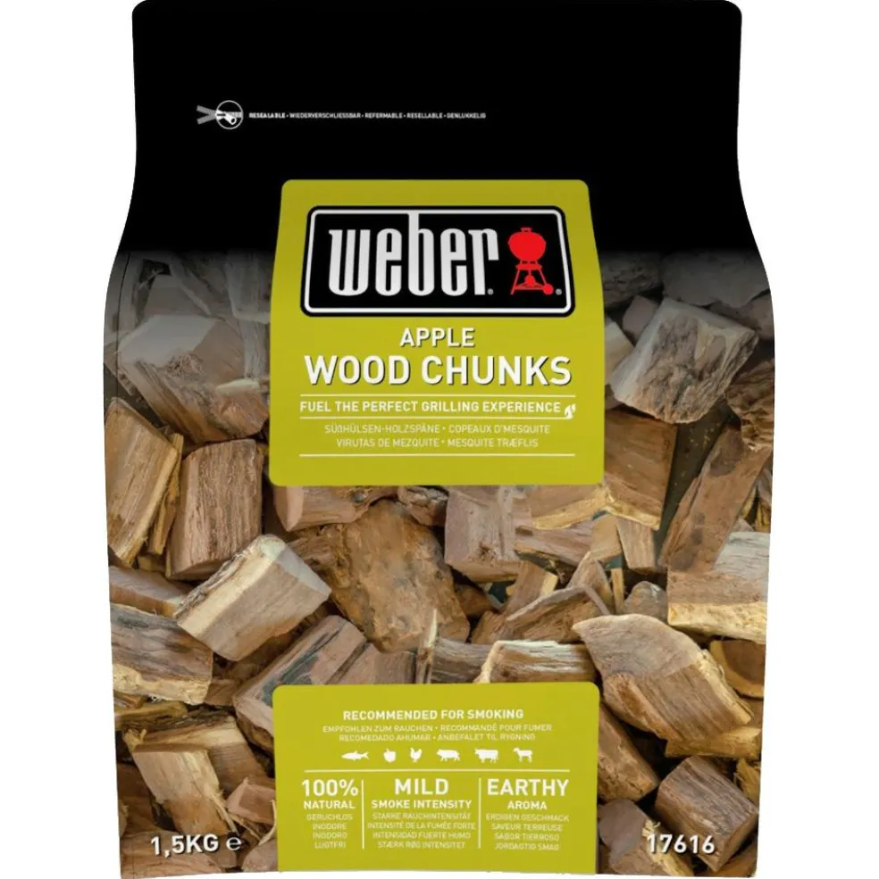 Weber Apple rookhout chunks