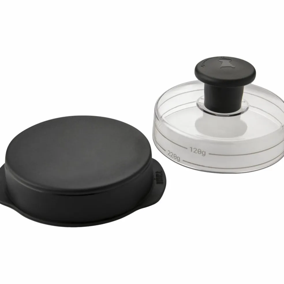 Weber Hamburgerpers black