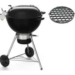 Weber Master-Touch GBS Premium E-5775 houtskoolbarbecue  black inclusief GBS grillrooster