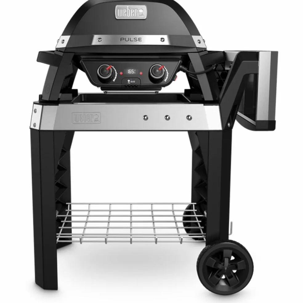 Weber Pulse 2000 elektrische barbecue black inclusief onderstel