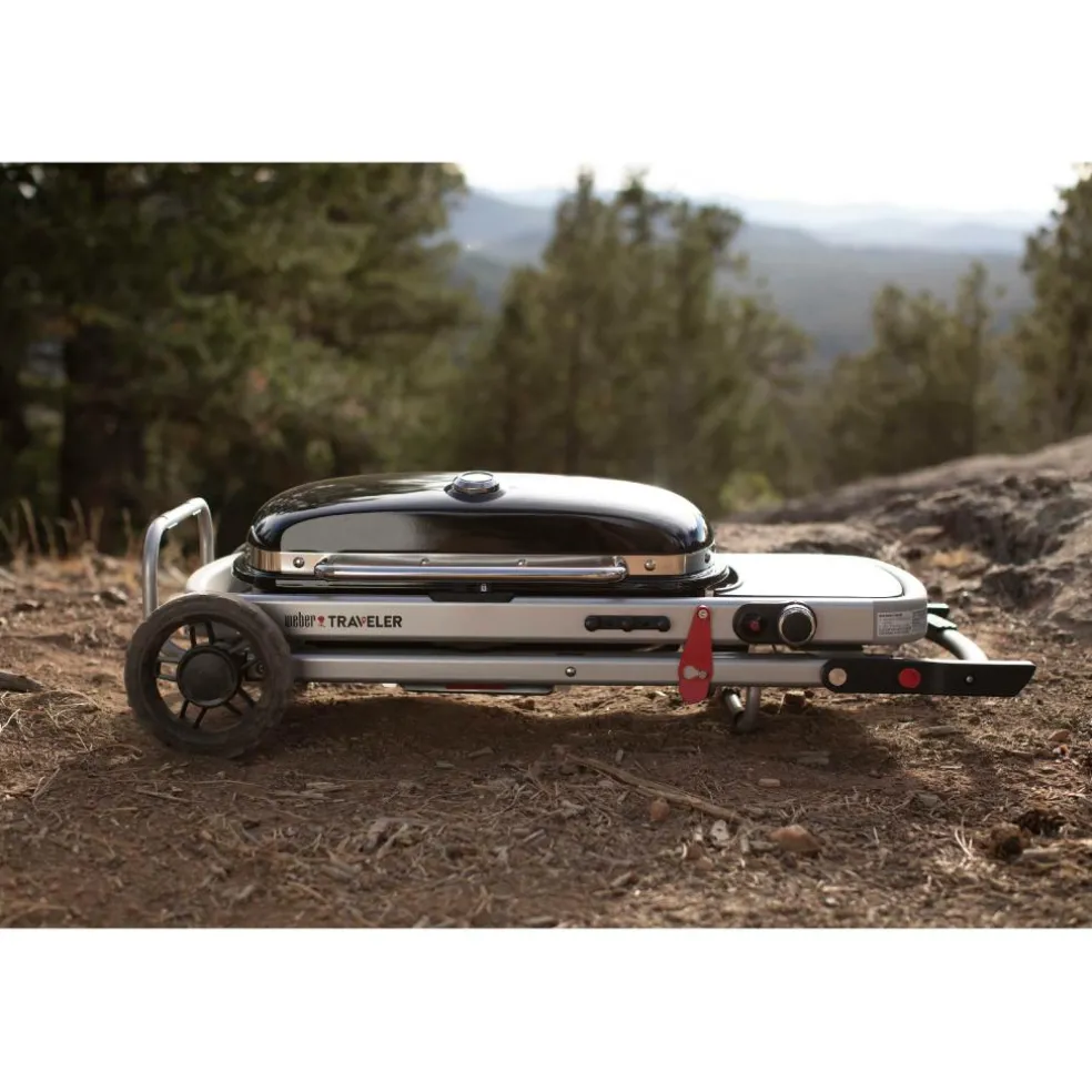 Weber Traveler gasbarbecue black