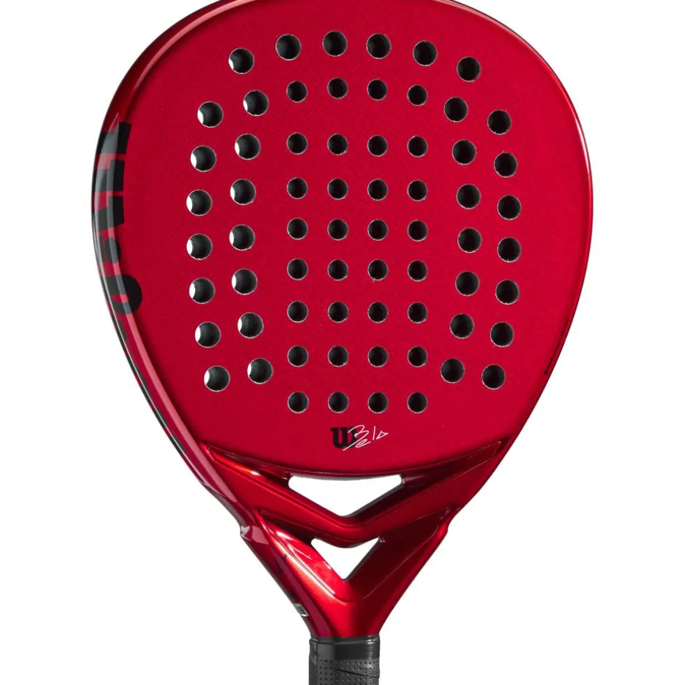 Wilson Bela Team V2 padel racket red black