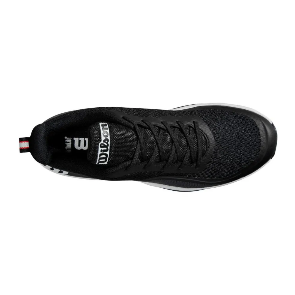 Wilson Rush Pro Lite padelschoenen heren black ebony white
