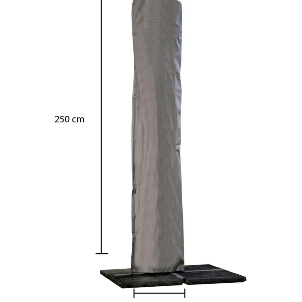 Winza Outdoor Covers Premium parasolhoes 250 x 64 antraciet