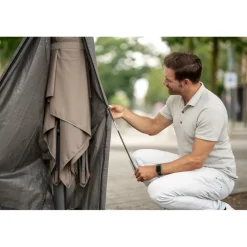 Winza Outdoor Covers  Premium parasolhoes 275 x 70 antraciet