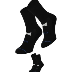 Xtreme Sockswear  Grip voetbalsokken black 2-pack