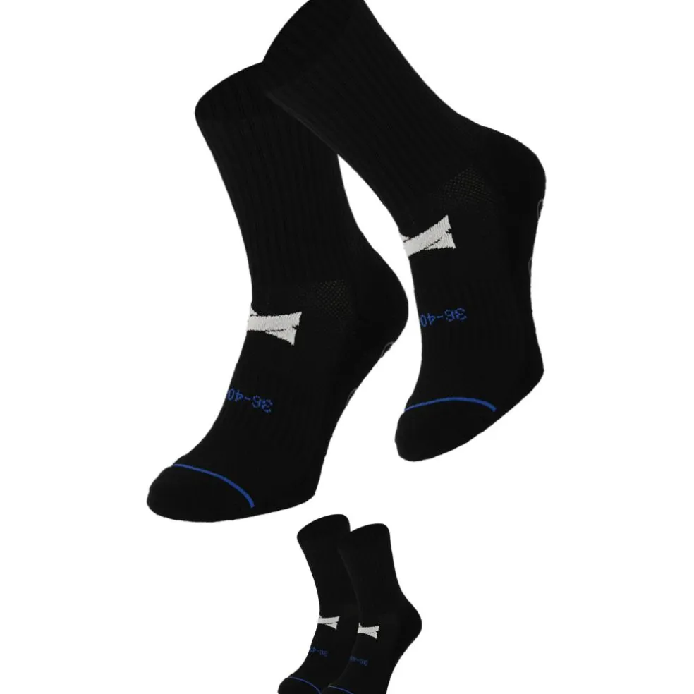 Xtreme Sockswear Grip voetbalsokken black 2-pack