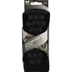 Xtreme Sockswear Grip voetbalsokken black 2-pack
