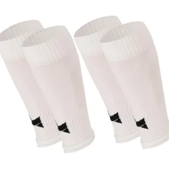 Xtreme Sockswear  Pro Footless Soccer sleeves white 2-pack
