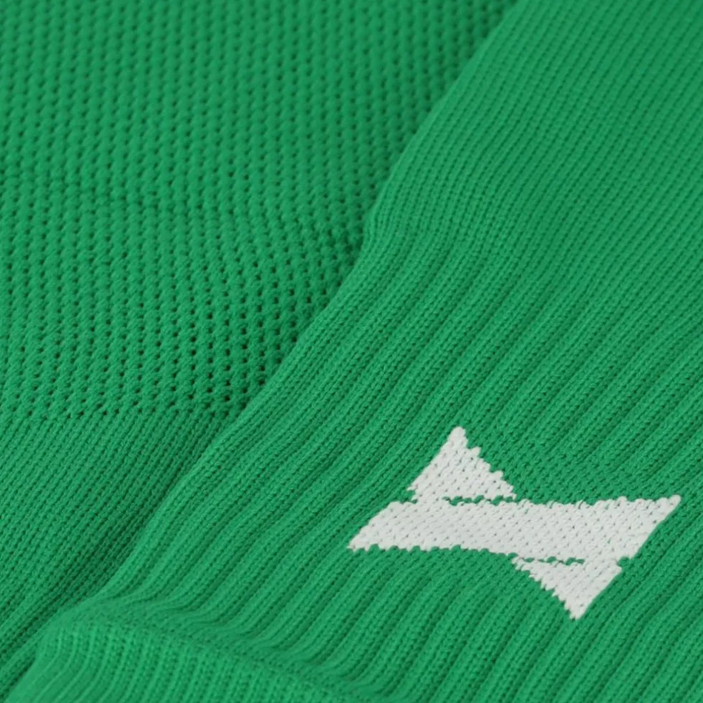 Xtreme Sockswear Pro Footless Soccer sleeves green 2-pack