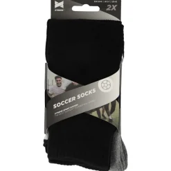 Xtreme Sockswear Pro Soccer voetbalsokken black 2-pack
