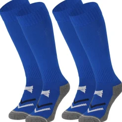Xtreme Sockswear Pro Soccer voetbalsokken kobalt blue 2-pack