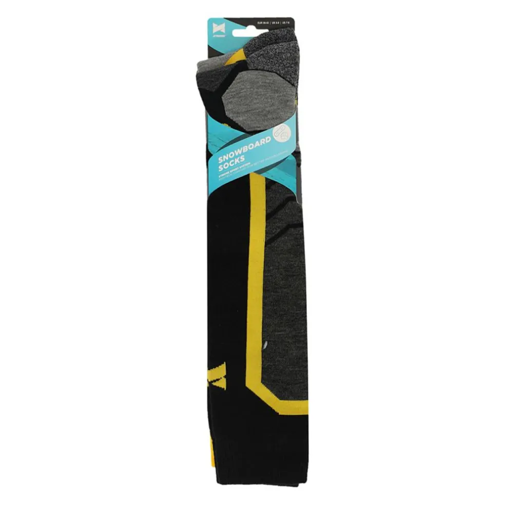 Xtreme Sockswear snowboardsokken heren multi yellow 2-pack