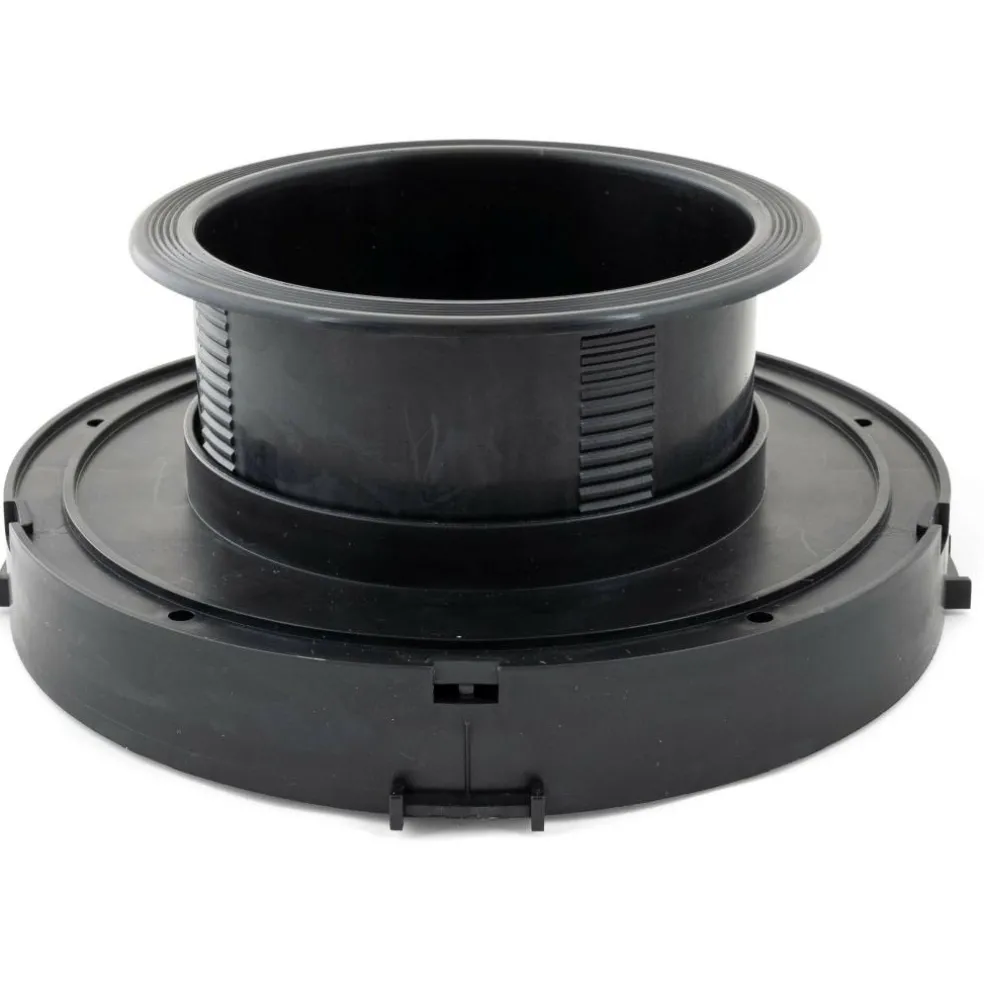 Zadi Dakventilatie permanent zwart